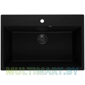 Кухонная мойка Ulgran Quartz Forte 760 (07 уголь)